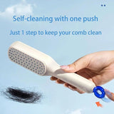 Self-Cleaning Hair Brush – Easy Detangling & Grooming
