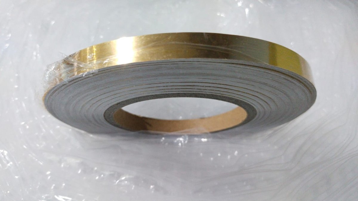 Golden Self-Adhesive Decorative Tape 1cm × 50m – Craft & DIY Premium Tape
