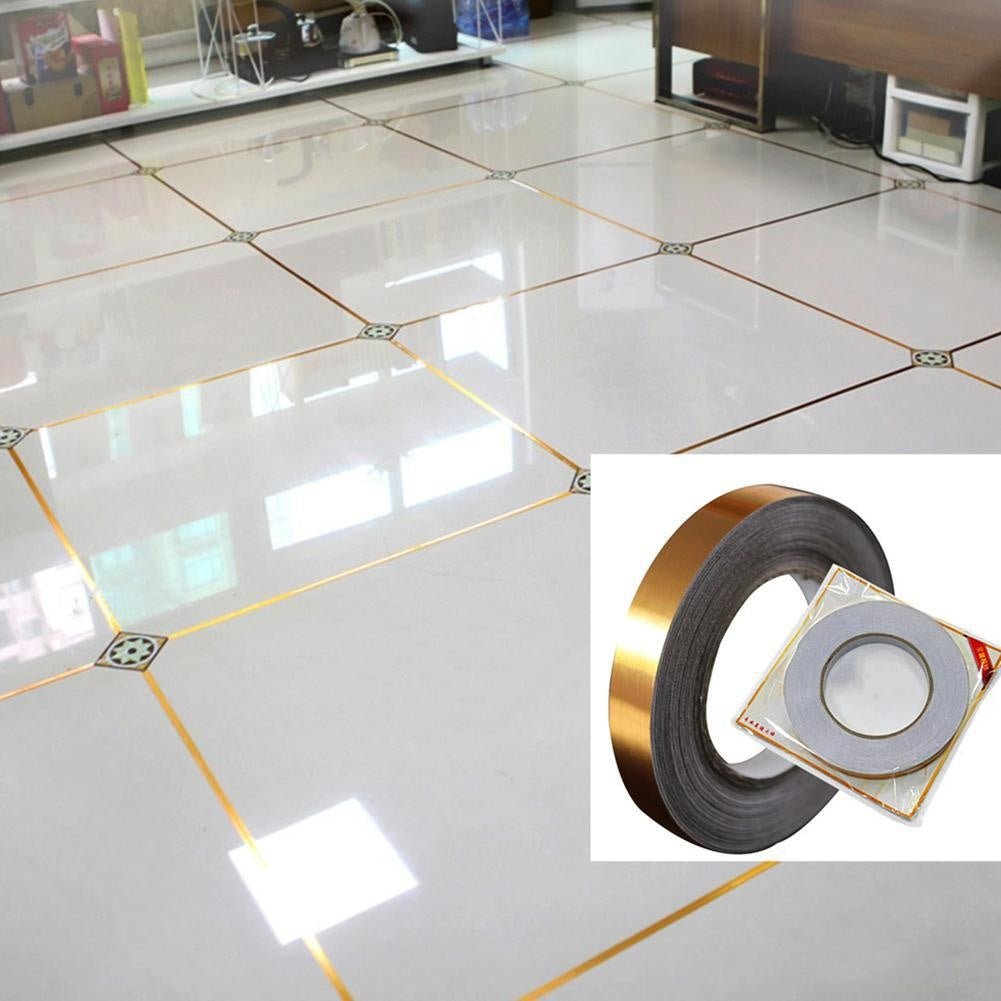 Golden Self-Adhesive Decorative Tape 1cm × 50m – Craft & DIY Premium Tape