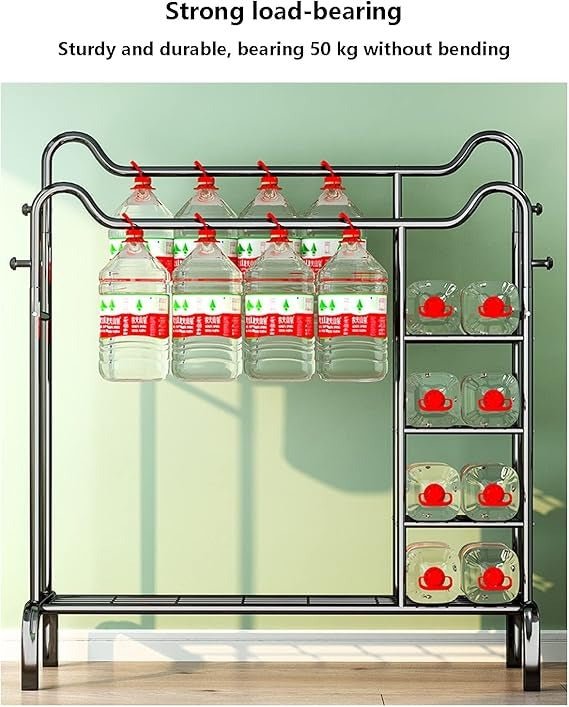 Shelf & Hang Clothing Organizer – Freestanding Wardrobe Rack