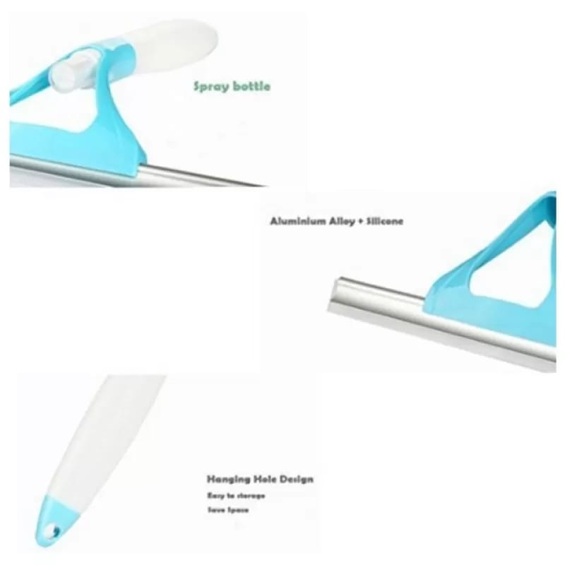 Shower Spray Glass Wiper – 2-in-1 Spray & Squeegee Cleaner for Windows & Tiles