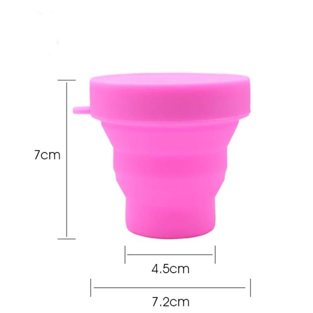 Silicon Travel Cup Sterilizer Container – Portable Hygiene Solution