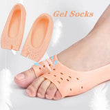Silicone Moisturizing Gel Socks | Soft Heel Cracked Repair Socks