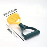 Plastic Potato Masher, Multifunctional Food Shredder, Potatoes Mud Pusher, Kitchen Cooking Gadget, Hand Held Potato Masher