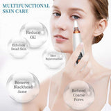 Electric Vacuum Pore Cleaner,  6 In 1 Blackheads Removing Device, Facial Black Spots White Dot Pimple Acne Cleaner, Beauty Extractor Skin Care Tools, Black Point Vacuum Suction Device, USB Rechargeable Bubble Beauty Instrument