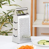 Mini Four Faced Vegetable Slicer, Multifunctional Box Grater Slicer Cutter, Stainless Steel Vegetable Peeler, Vertical Plane Potato Vegetable Cutter