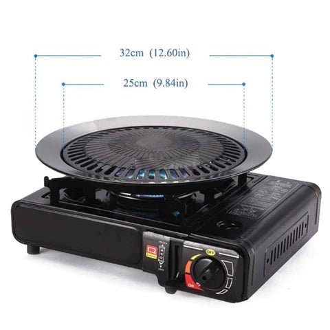 Smokeless Barbecue Grill Pan – Indoor & Outdoor Cooking