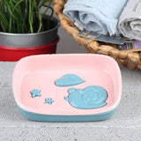 Set Of 4 Snail Soap Dish, Double Layered soap Box, Bathroom Kitchen Soap Organizer, Multifunctional Drain Soap Holder, Soap Dish Tray For Bathroom, Draining Soap Dish Holder