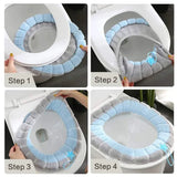 Soft Washable Toilet Seat Cover - PACK OF 2