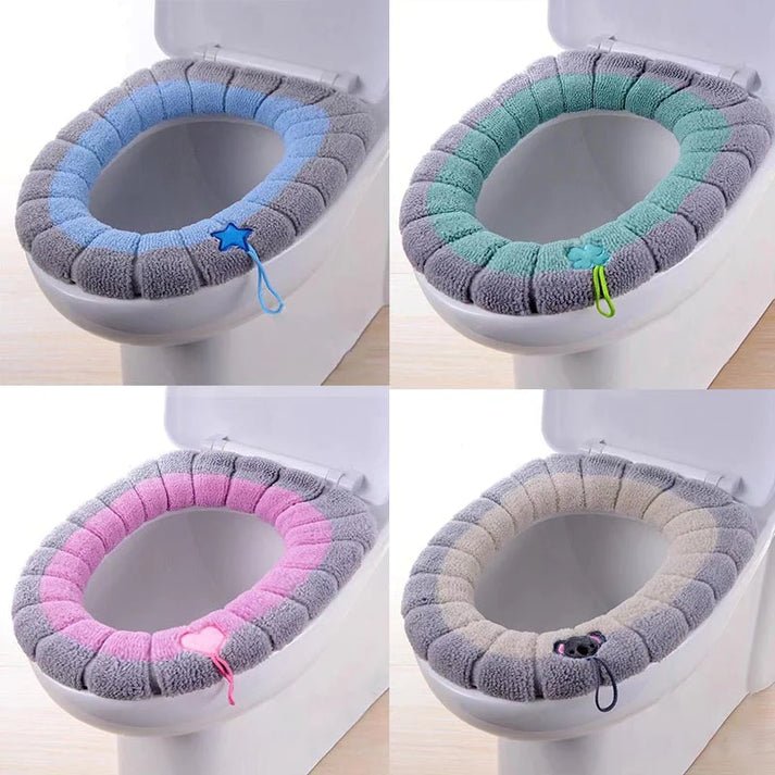 Soft Washable Toilet Seat Cover - PACK OF 2