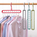 9-in-1 Space Saving Clothes Hanger - Multi-Layer Wardrobe Organizer