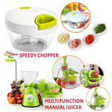 Speedy Chopper – Multi Function Manual High Speed Vegetable Chopper