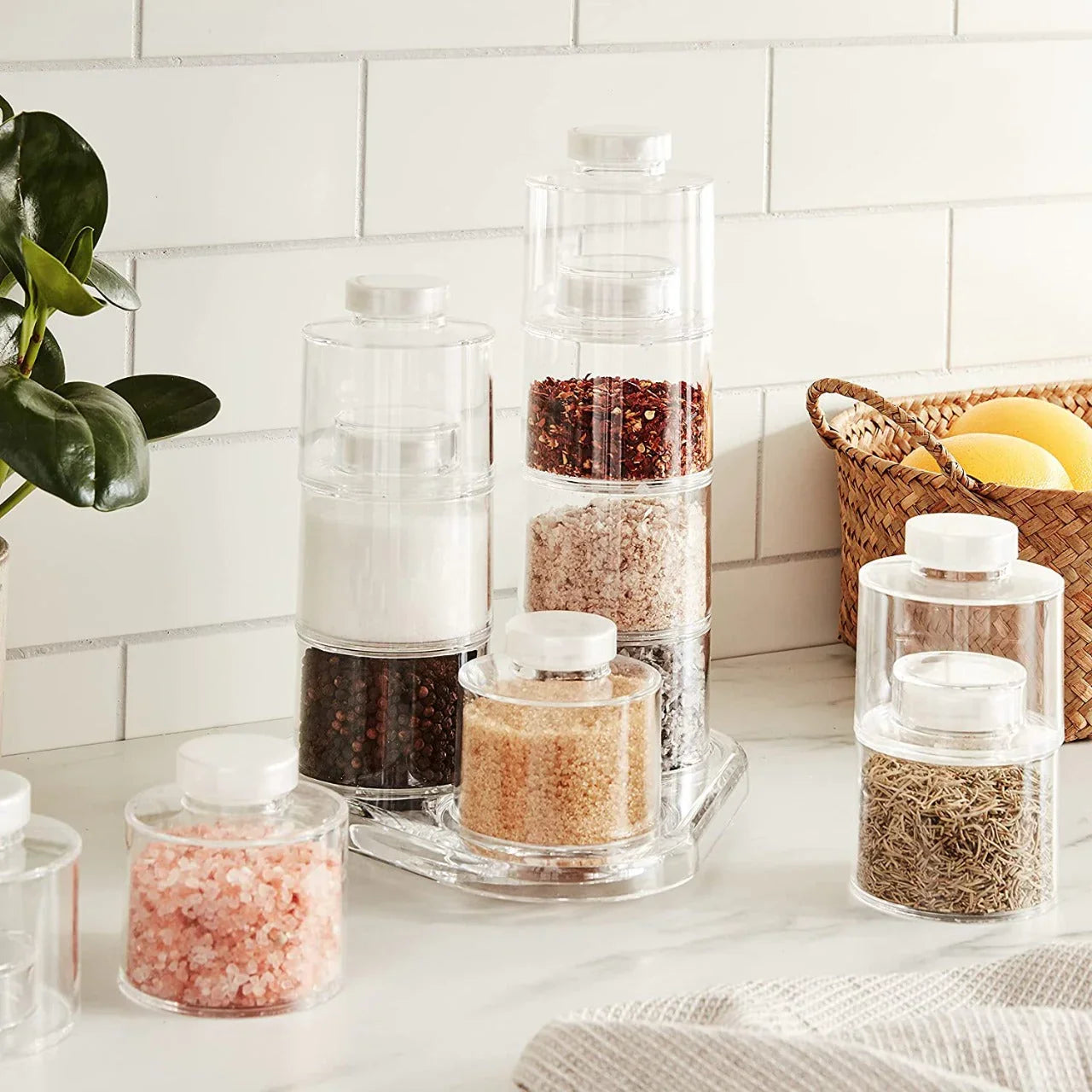 12 Pcs Spice Tower