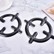 Black Mocha Pot Shelf, Universal Gas Stove Ring, Iron Gas Stove Cooker Plate, Portable Extended Stand, Iron Burner Holder Stable, Kitchen Stove Reducer Ring Holder