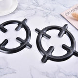 Black Mocha Pot Shelf, Universal Gas Stove Ring, Iron Gas Stove Cooker Plate, Portable Extended Stand, Iron Burner Holder Stable, Kitchen Stove Reducer Ring Holder