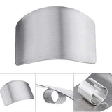 Stainless Steel Finger Guard – Portable Safe Vegetable Cutting Tool