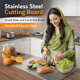 Stainless Steel Kitchen Cutting Board, Hygienic & Easy to Clean, Cutting Board
