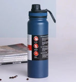 Vacuum Insulated Stainless Steel Water Bottle – Hot & Cold Leak Proof Flask 800ML