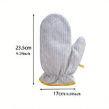 Steel Heavy-Duty PVC Waterproof Gloves