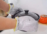Steel Heavy-Duty PVC Waterproof Gloves