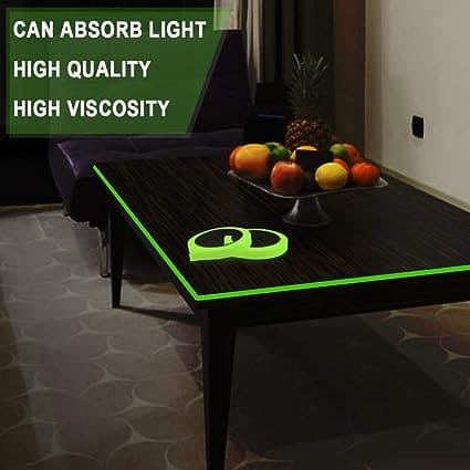 Dark Glowing Tape, Self-adhesive Luminous Tape, Glow In The Dark Tape, Green Luminous Tape, Decorative Fluorescent Tape, Dark Sticker Tape, Night Self Adhesive Glow Tape