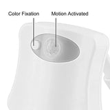 Toilet Bowl Led Sensor Lamp, Bathroom Colorful Motion Sensing Night Light, Multicolor Toilet Bowl Seat Lamp for Bathroom, Toilet Rgb Inside Light, Motion Sensor Activated Glow for Toilet Bathroom Bowl