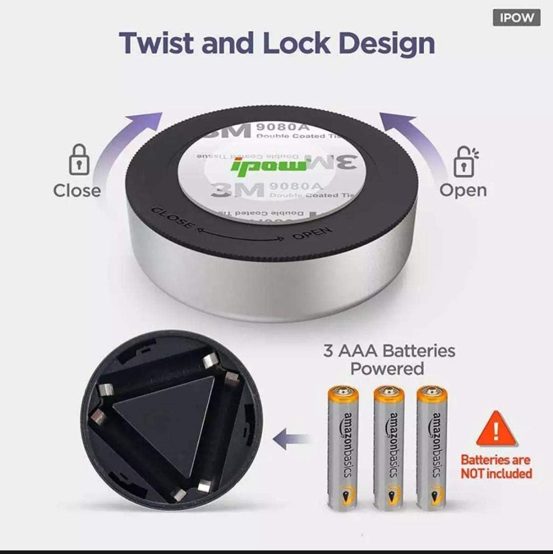 Tap Touch Wireless LED Light – Battery Operated & Portable