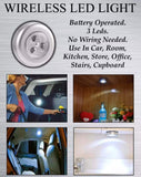 Tap Touch Wireless LED Light – Battery Operated & Portable