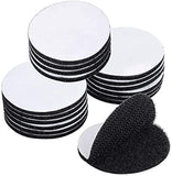 Set Of 4 Hook And Loop Dot Tape, Carpet Anti Slip Mat Sticker, Heavy Duty Rug Carpet Gripper Pad, Double Sided Sticky Back, Sticky Back Hook Loop Dots, Double Sided Sticky Coin Tape, Anti Curling Carpet Tape,  Home Bathroom Sticking Tape