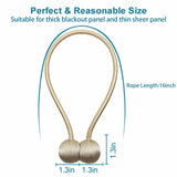 2PCS Magnetic Curtain Tiebacks