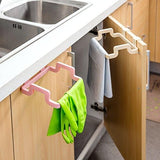 Towel Rack Hanging Holder – Space-Saving Kitchen & Bathroom Organizer