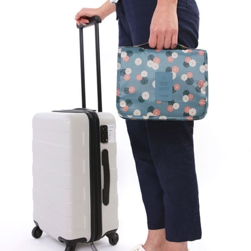 Travel Cosmetic Pouch – Waterproof & Large Capacity Makeup Bag