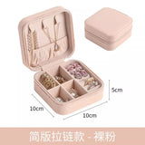 Travel Mini Jewelry Organizer – Portable Storage Box for Accessories