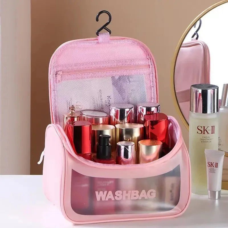 Travel Washbag Cosmetic Organizer | Waterproof Hanging Toiletry Bag