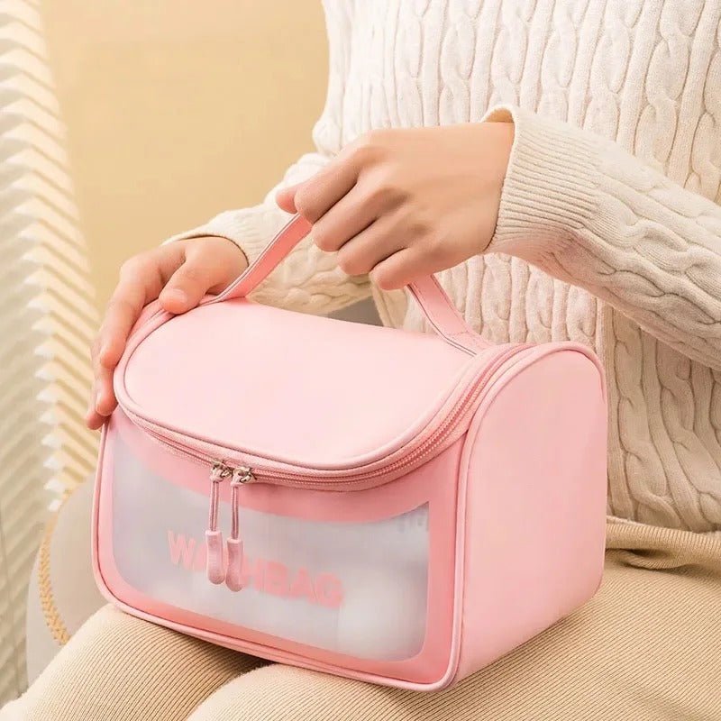 Travel Washbag Cosmetic Organizer | Waterproof Hanging Toiletry Bag
