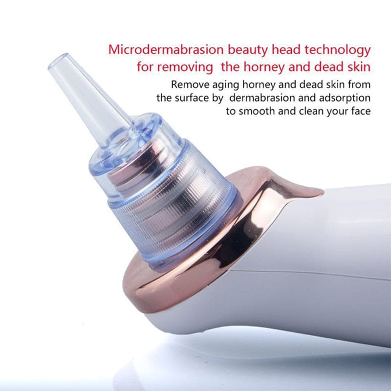 Bubble Black Head Remover, Vacuum Pore Cleaner, Acne Cleanser, Black Spots Removal, Face Nose Deep Cleaning Tools, Pimple Pore Cleansing Device, Beauty Skin Care Tool, 5 Sensors USB Rechargeable Blackhead Vacuum Cleaner Kit for Women and Men