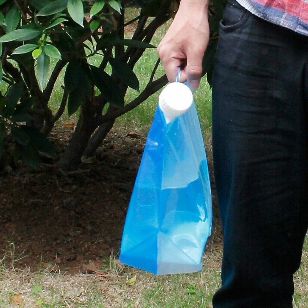 10L Water Pouch, Foldable Water Tank, Portable Outdoor Water Bag, Collapsible Water Bucket, Plastic Water Carrier, Camping Folding Canister, Car Water Container, Multipurpose Liquid Storage Container
