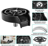 Automatic Cup Washer, Faucet Glass Cleaner For Kitchen Sink, Bar Glass Rinser Coffee Pitcher, Washer Bottle Rinser Wash Cup Tool, Faucet Bar Glass Rinse, Kitchen Sink Accessories Sets Glass Rinser, High Pressure Glass Cleaner