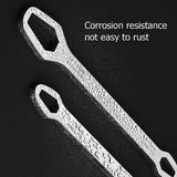 Universal Torx Wrench, Motorcycle Car Maintenance Dismantle Tools, Double Head Wrench, Reversible Ratchet Combination Spanner Set, 15 In 1 Multifunctional Torx Wrench, Self Tightening Adjustable Wrench