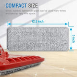 Washable Durable Replacement Microfiber Pads – Reusable Mop Cleaning Pads