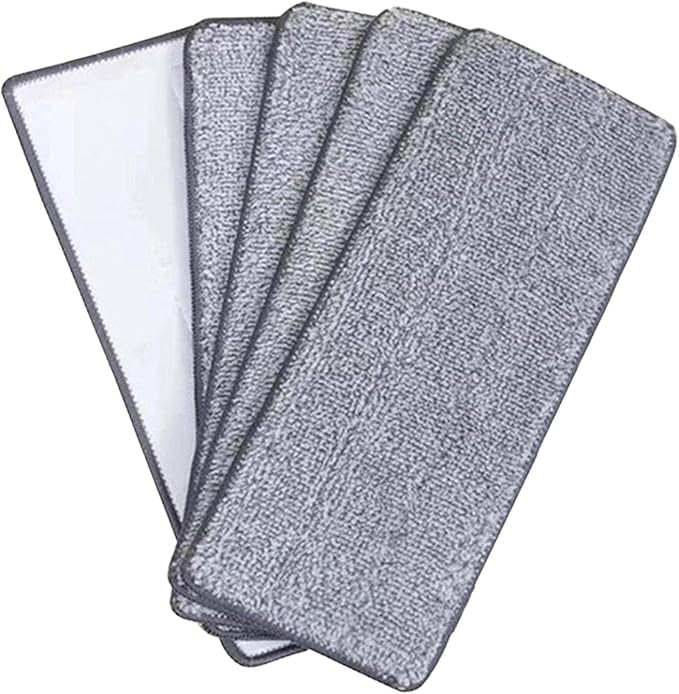 Washable Durable Replacement Microfiber Pads – Reusable Mop Cleaning Pads