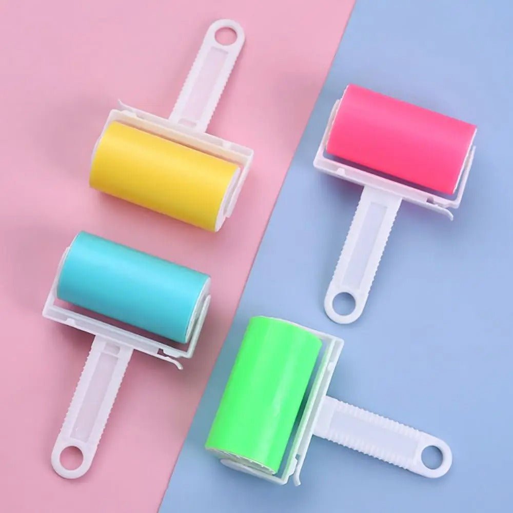 Washable Reusable Gel Lint Roller – Portable Dust & Hair Remover