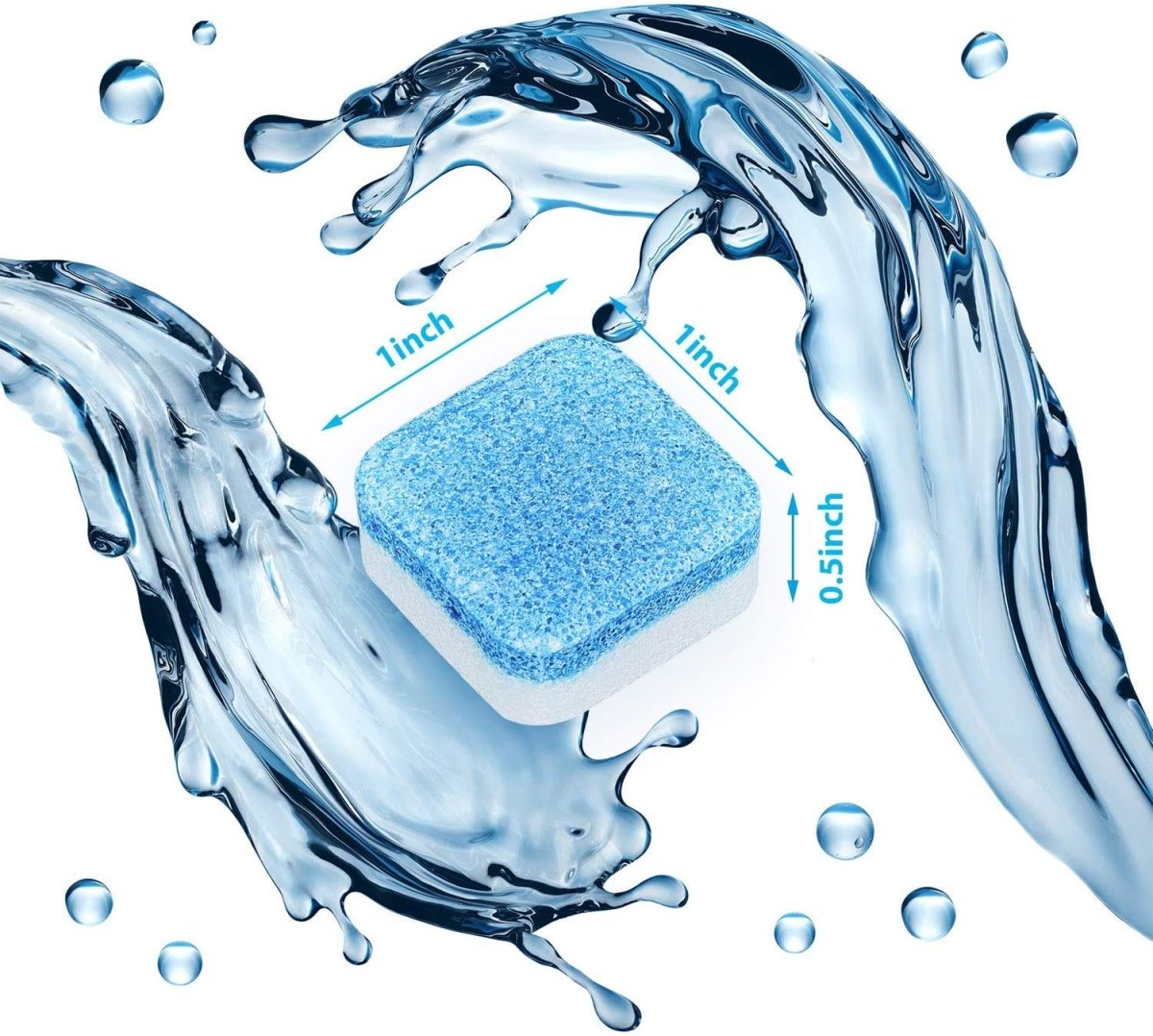 Washing Machine Cleaning Tablets – Pack of 12, Self-Cleaning & Fresh