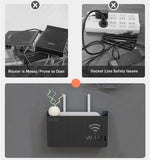 WiFi Router Storage Box – Wall Mounted Cable Organizer Cover