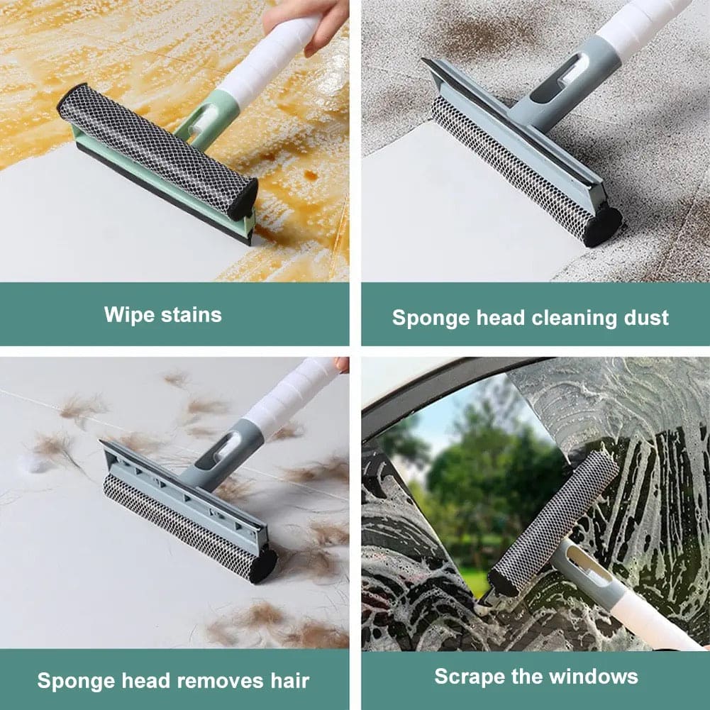 “Window Cleaning Wiper with Water Spray”