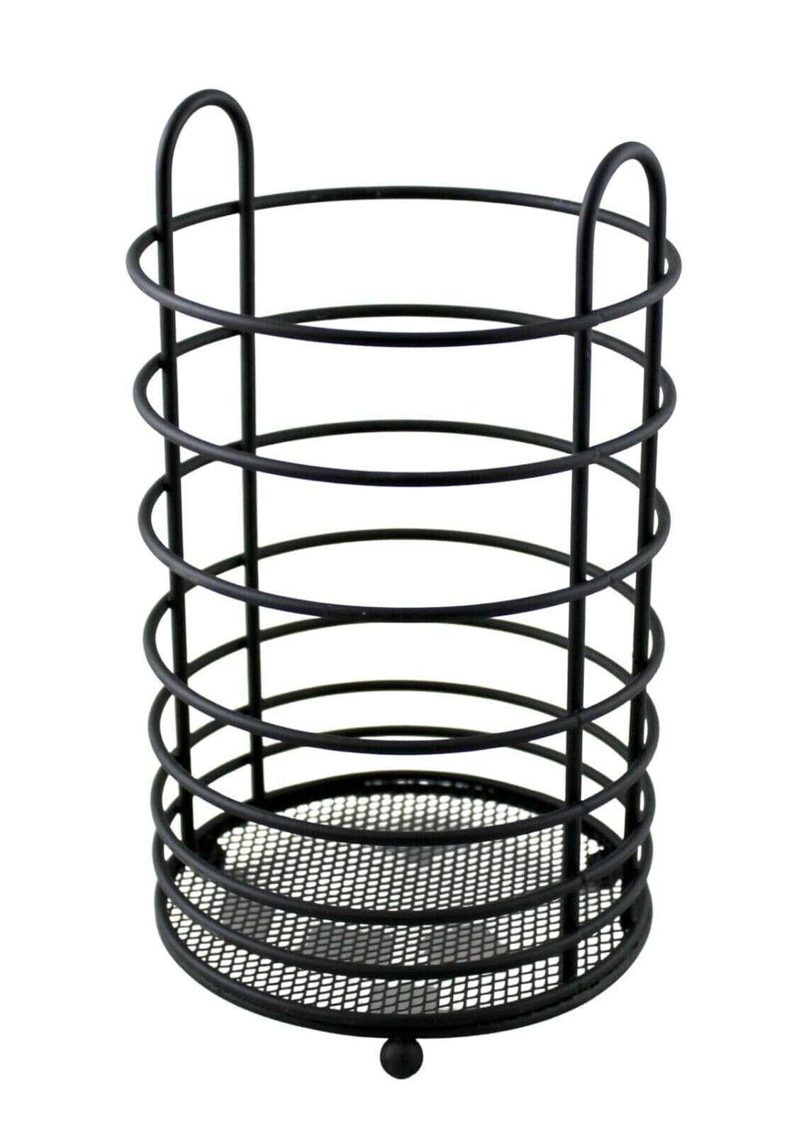 Dependable Spoon Holder, Counter Top Cutlery Holder,  Spoons Forks Knife Utensils Organizer, Kitchen Storage Tube Barrel Tableware Rack, Caddy Cutlery Utensil Holder