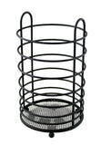 Dependable Spoon Holder, Counter Top Cutlery Holder,  Spoons Forks Knife Utensils Organizer, Kitchen Storage Tube Barrel Tableware Rack, Caddy Cutlery Utensil Holder