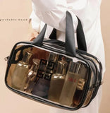 Women’s Transparent Waterproof Travel Wash Bag – Large Capacity Makeup & Toiletry Organizer