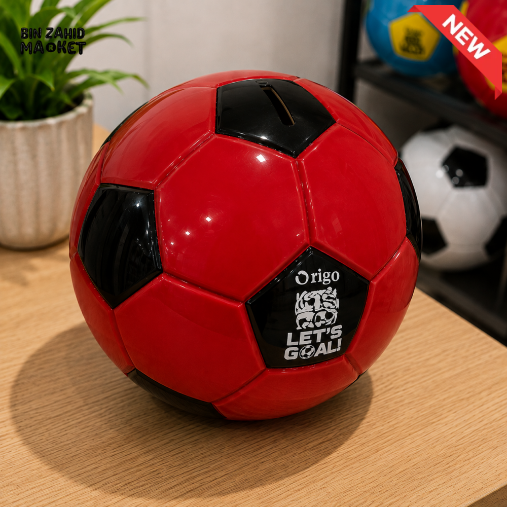 ZIBA MINI FOOTBALL COIN SAVING MONEY BOX